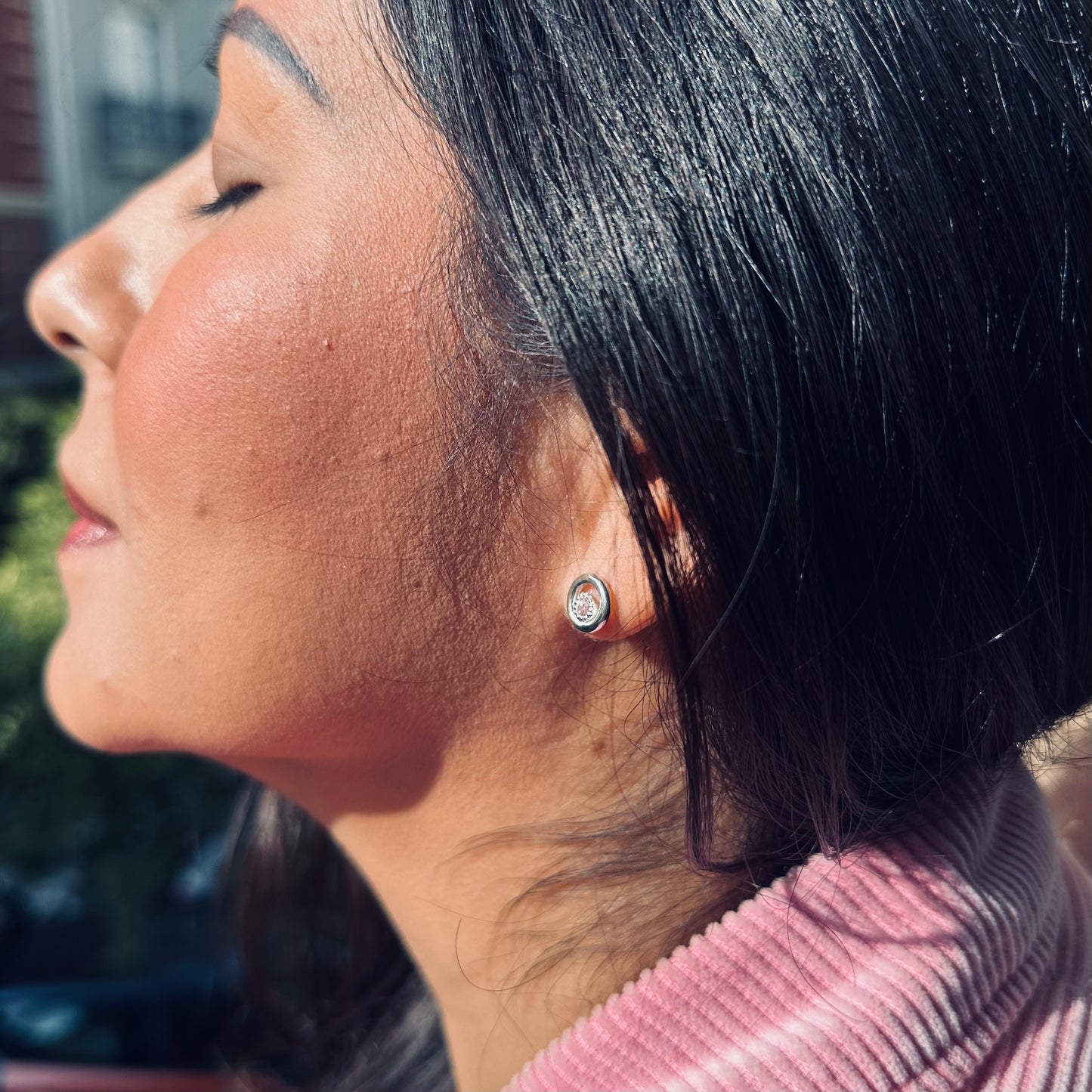 Pendientes Ilusión Rosa