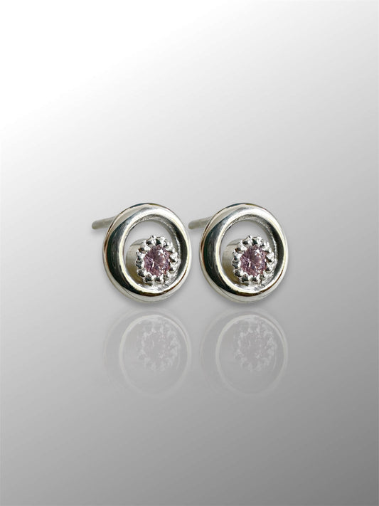 Pendientes Ilusión Rosa