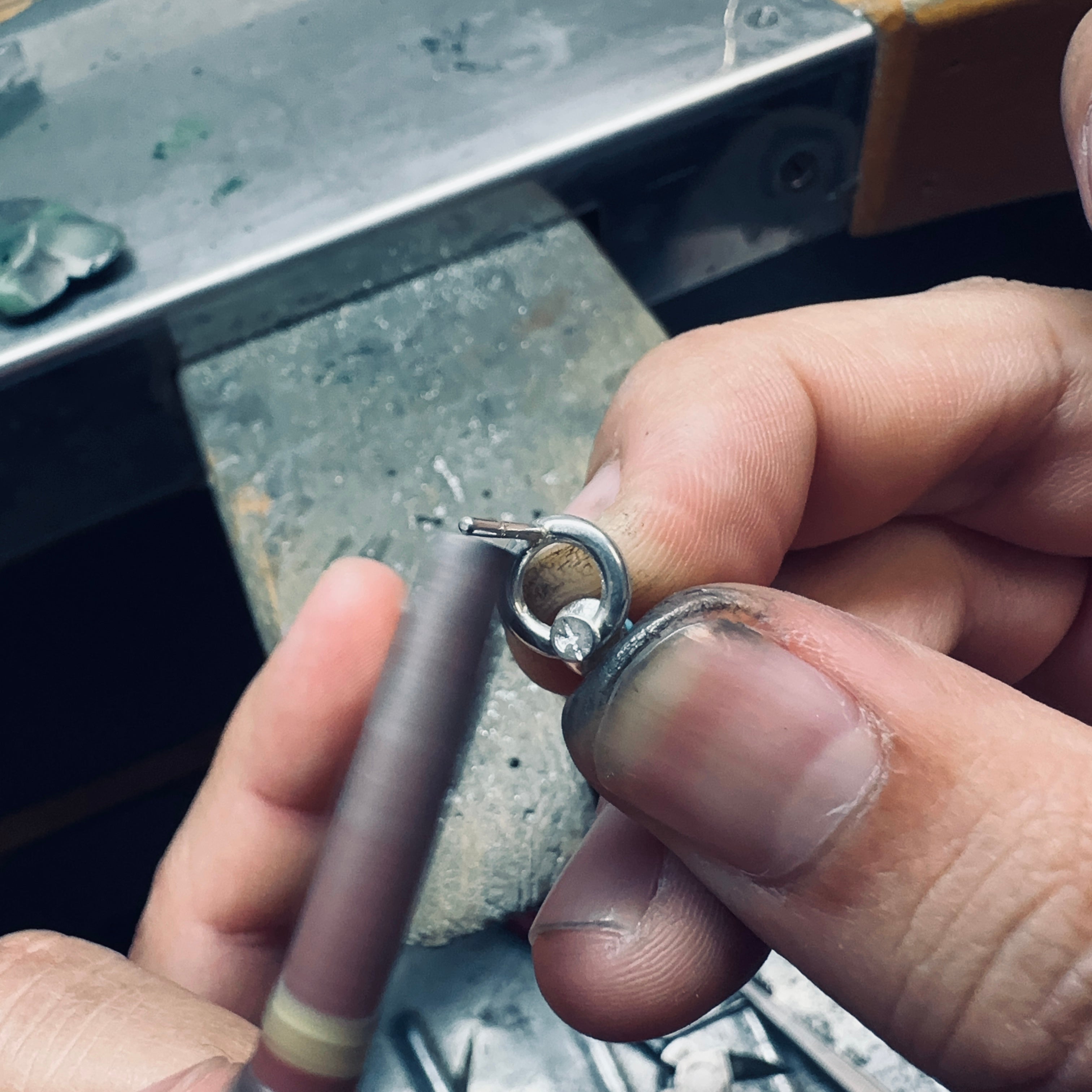 Pendientes Alegría Turquesa.